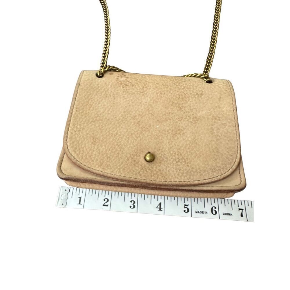 Madewell The Chain Cross Body Bag in Natural Buff Leather S - Picture 5 of 12